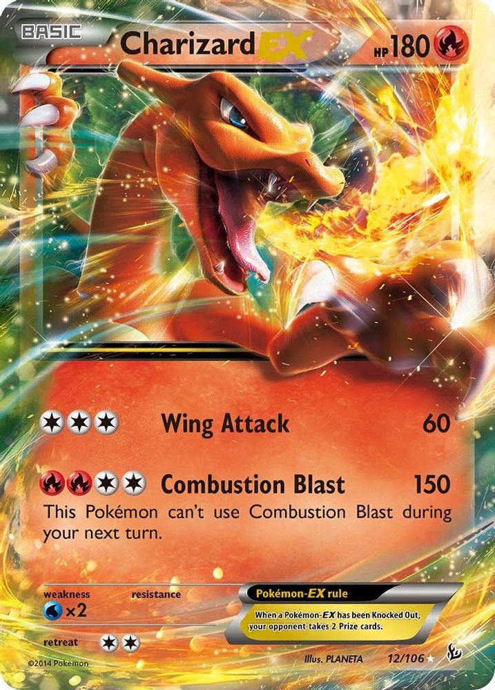 Charizard EX (12) (12) 012 - Holofoil XY Flashfire - Ultra Rare