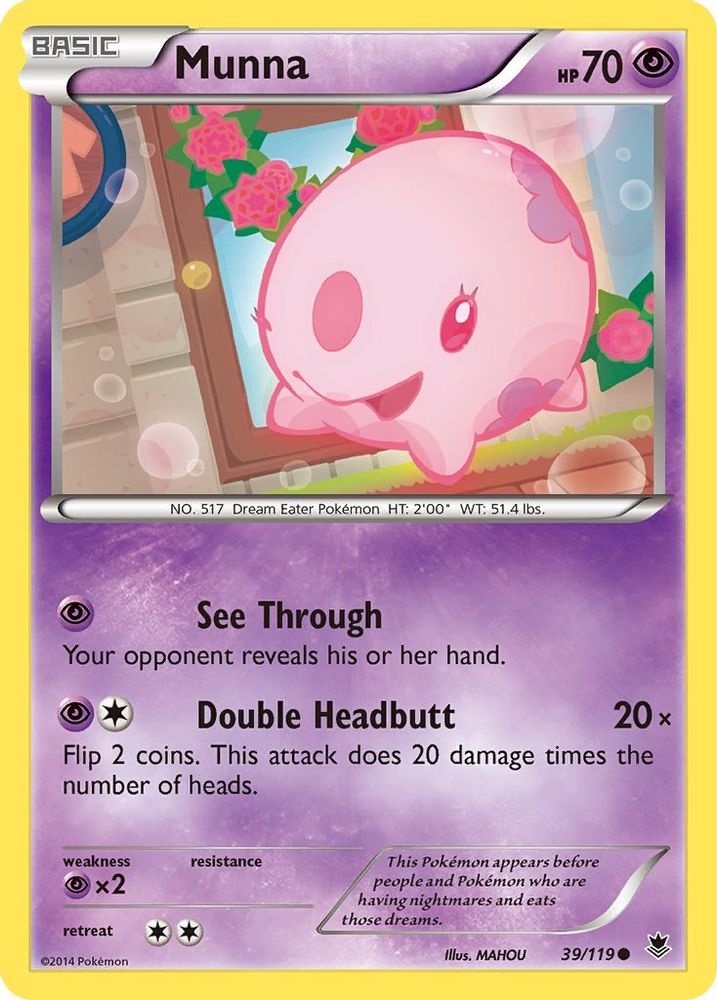 Munna 039 XY Phantom Forces - Common