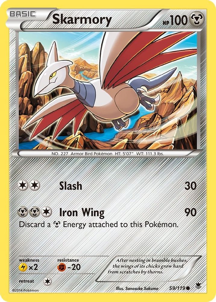 Skarmory XY Phantom Forces - Common