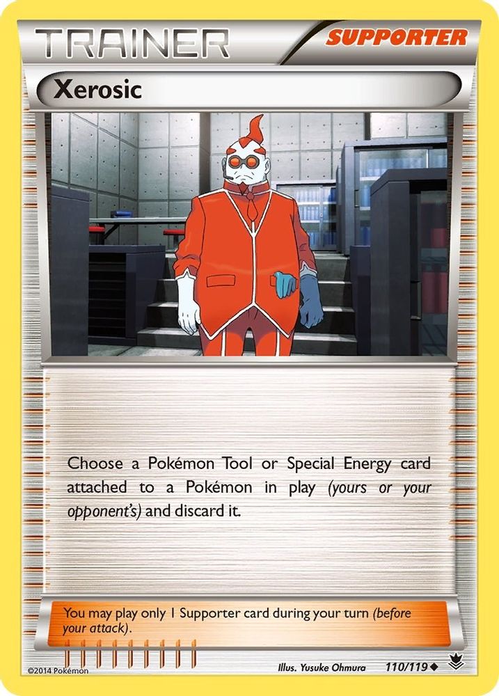 Xerosic 110/119 - Reverse Holofoil XY Phantom Forces - Uncommon