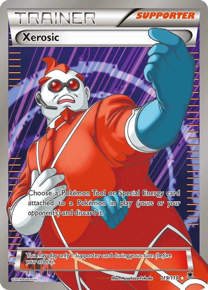 Xerosic (119 Full Art) (119 Full Art) 119/119 - Holofoil XY Phantom Forces - Ultra Rare