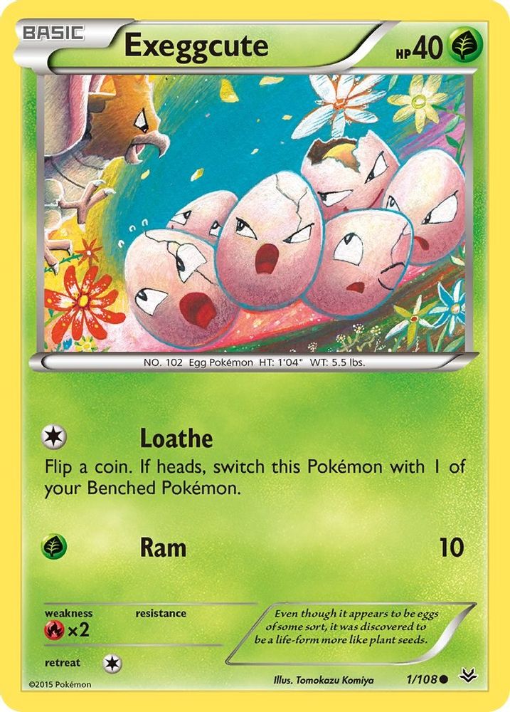 Exeggcute 001 XY Roaring Skies - Common