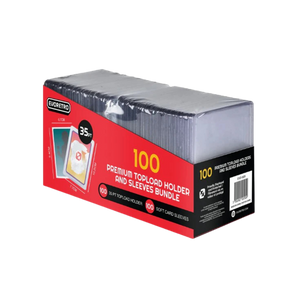 EVORETRO 100-PACK TOPLOADER 100-PACK SLEEVES