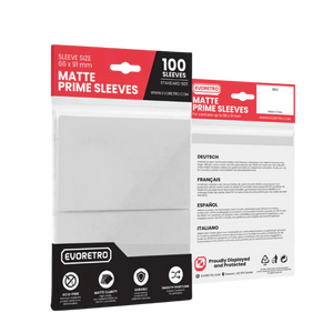 EVORETRO Matte Card Sleeve Standard