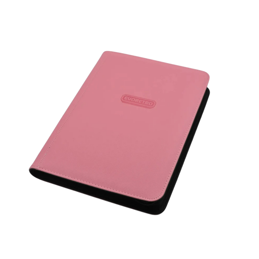 EVORETRO: 3x3 9-Pocket Zipper Binder