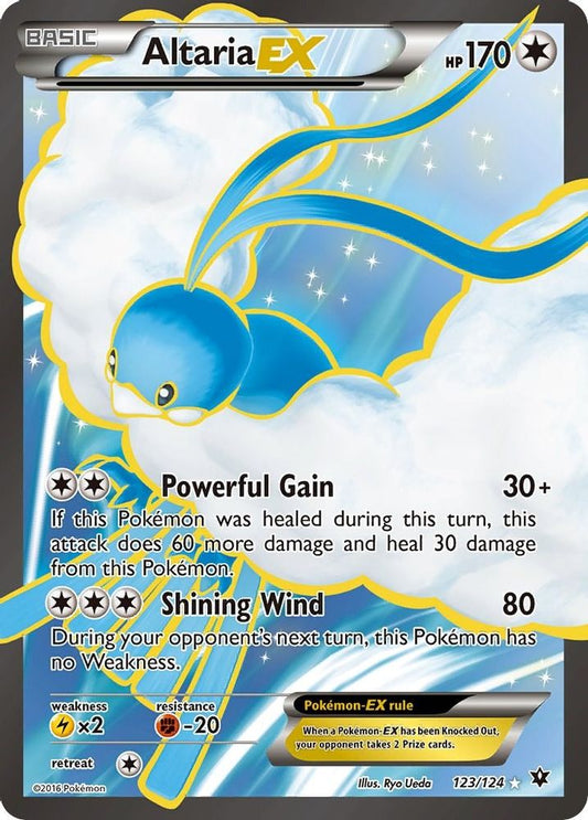 Altaria EX (Full Art) 123  - Holofoil XY  Fates Collide - Ultra Rare