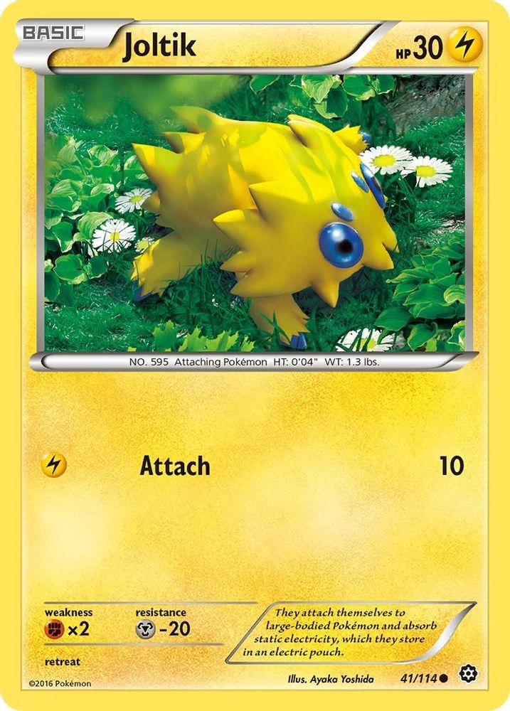 Joltik 041  - Reverse Holofoil XY  Steam Siege - Common