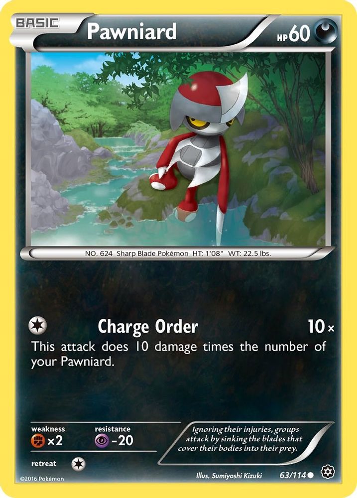 Pawniard 063/114  XY  Steam Siege - Common