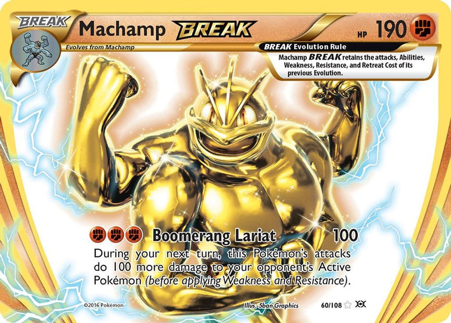 Machamp BREAK 060  - Holofoil XY  Evolutions - Rare BREAK