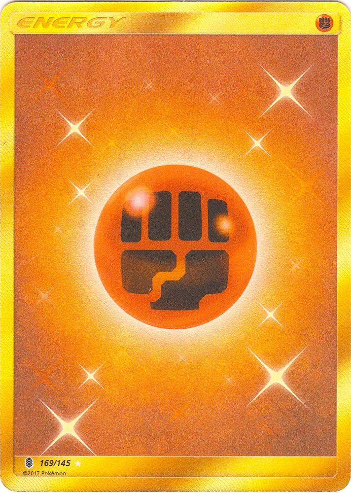 Fighting Energy (Secret) 169/145  - Holofoil SM  Guardians Rising - Secret Rare