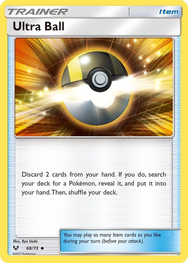 Ultra Ball 068  Shining Legends - Uncommon
