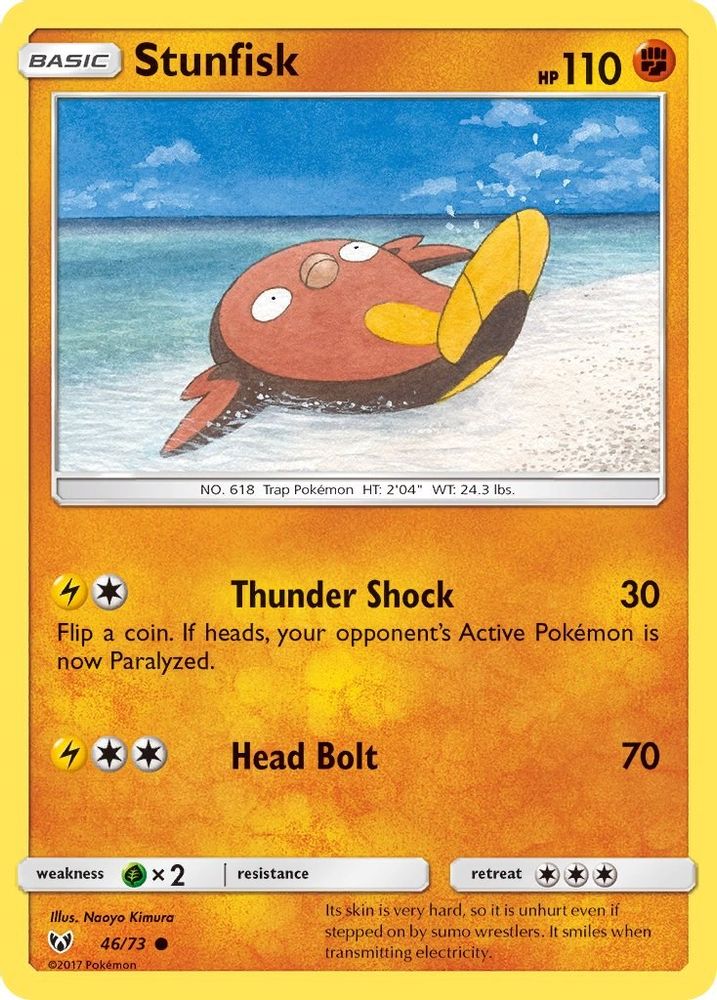 Stunfisk  Shining Legends - Common