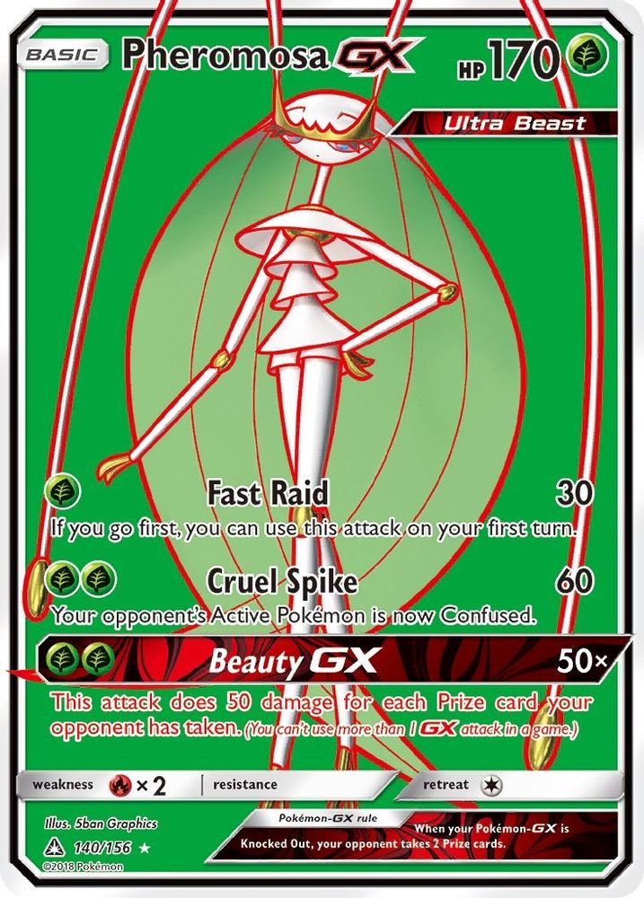 Pheromosa GX (Full Art)  - Holofoil SM  Ultra Prism - Ultra Rare