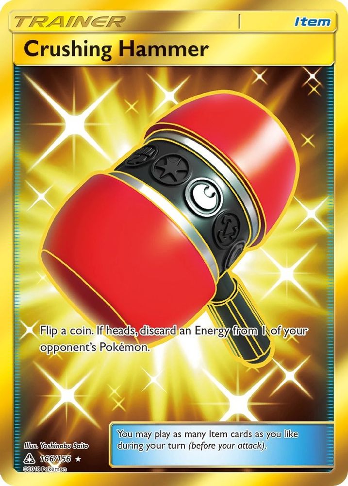 Crushing Hammer (Secret Rare)  - Holofoil SM  Ultra Prism - Secret Rare