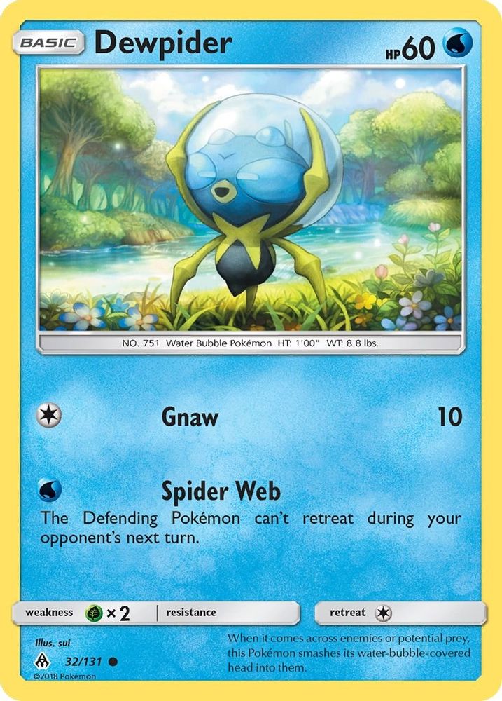 Dewpider  SM  Forbidden Light - Common