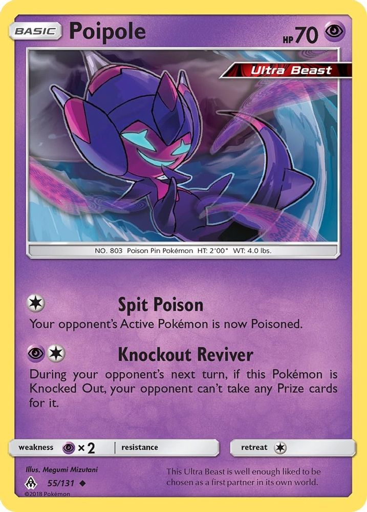Poipole 055  SM  Forbidden Light - Uncommon