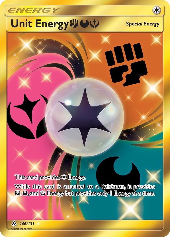 Unit Energy FDY (Secret)  - Holofoil SM  Forbidden Light - Secret Rare