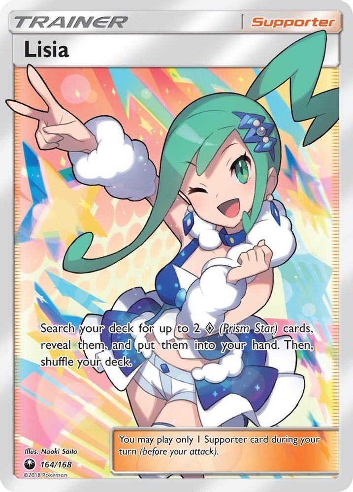 Lisia (Full Art)  - Holofoil SM  Celestial Storm - Ultra Rare