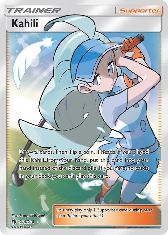 Kahili (Full Art)  - Holofoil SM  Lost Thunder - Ultra Rare