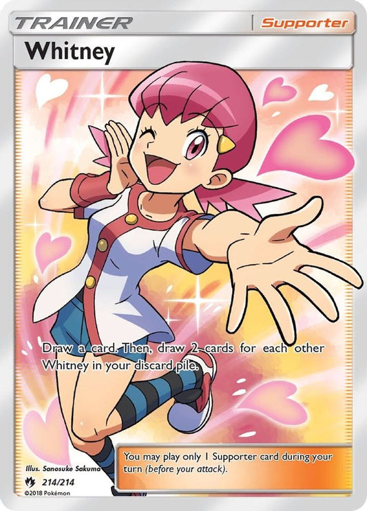 Whitney (Full Art)  - Holofoil SM  Lost Thunder - Ultra Rare