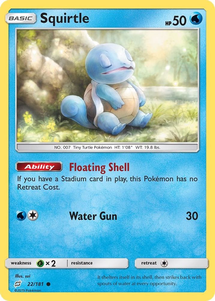 Squirtle (22) (22) 022  SM  Team Up - Common