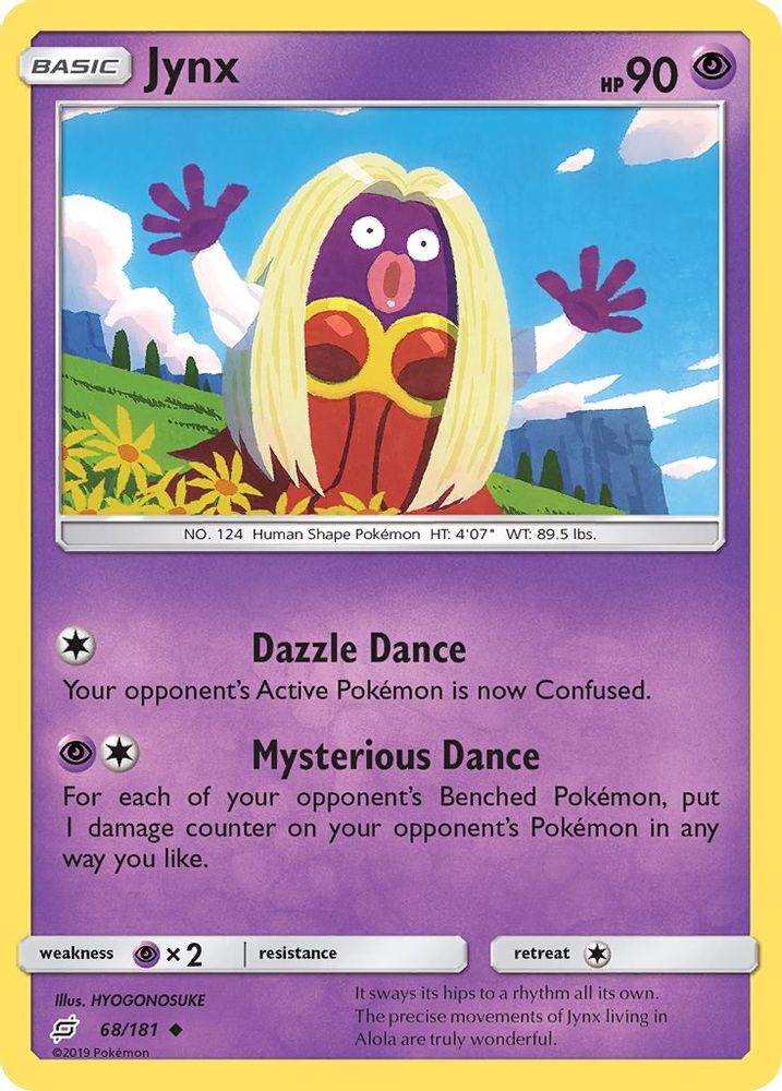 Jynx/181  SM  Team Up - Uncommon