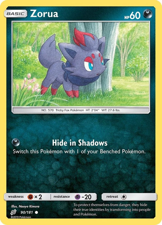 Zorua 090  SM  Team Up - Common