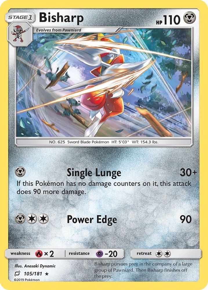 Bisharp  SM  Team Up - Rare