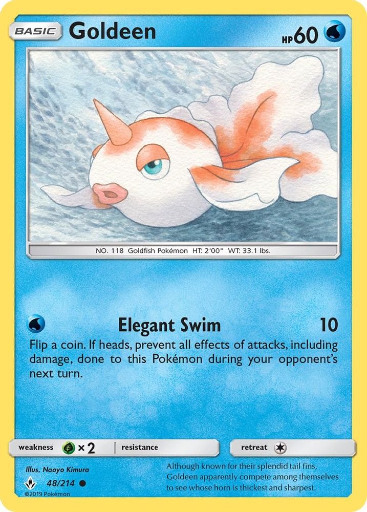 Goldeen  SM  Unbroken Bonds - Common