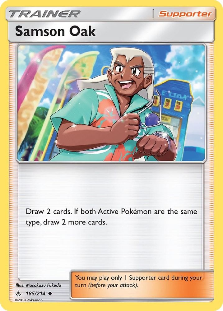 Samson Oak  SM  Unbroken Bonds - Uncommon