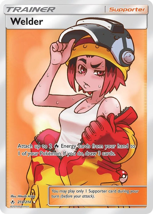 Welder (Full Art) 214/214  - Holofoil SM  Unbroken Bonds - Ultra Rare