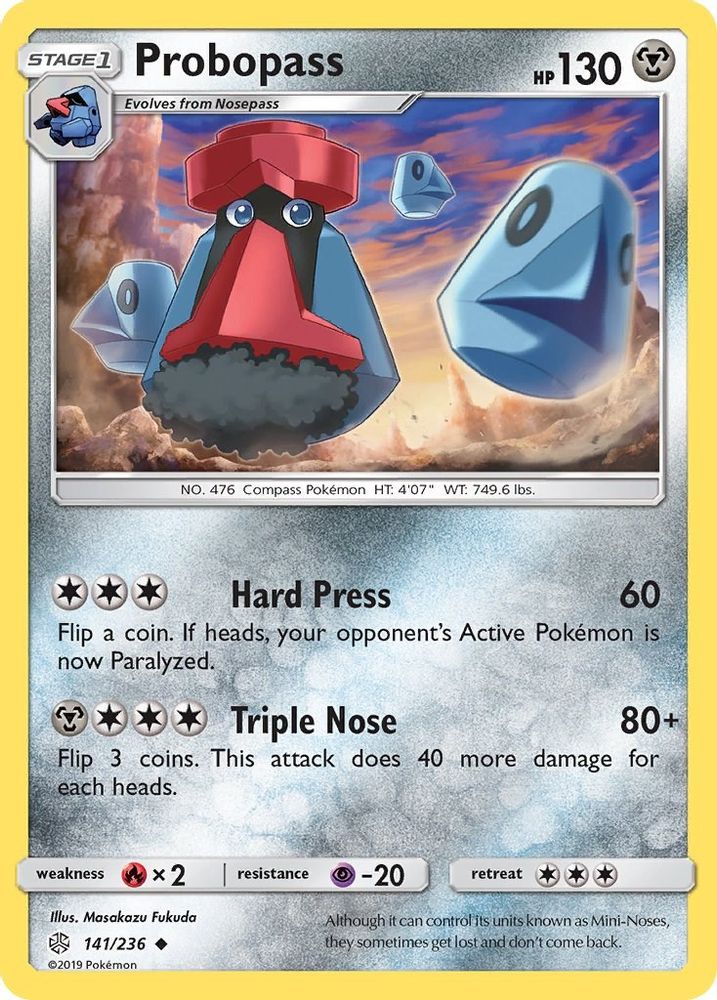 Probopass  SM  Cosmic Eclipse - Uncommon