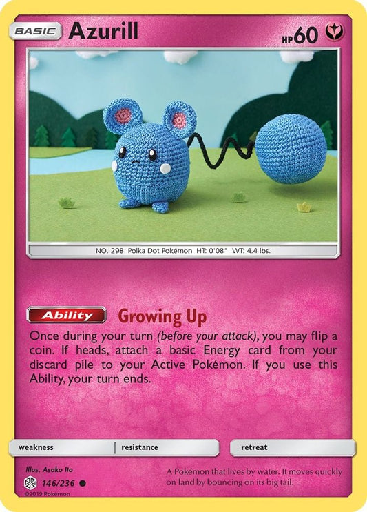 Azurill 146  SM  Cosmic Eclipse - Common