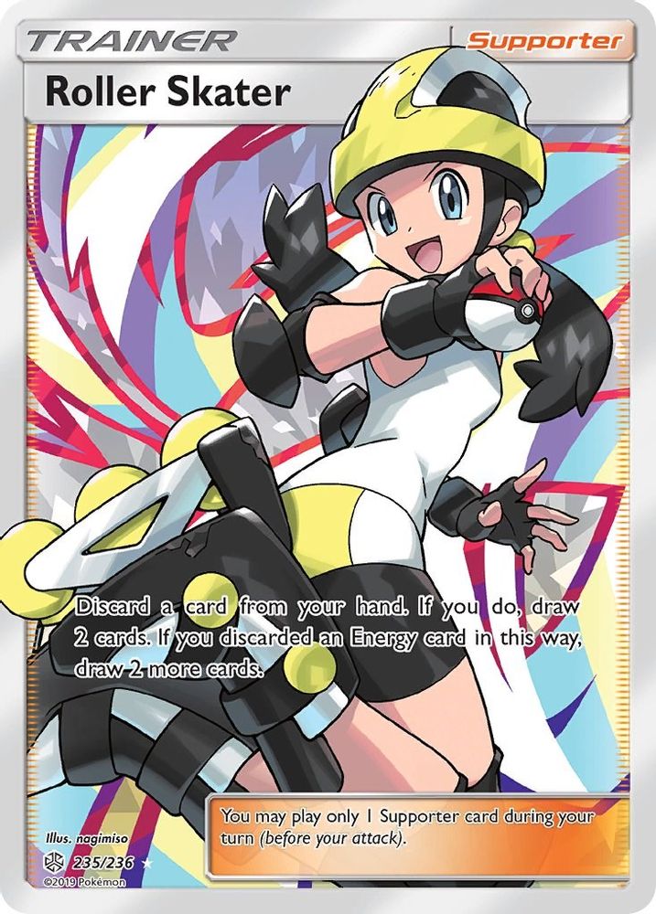 Roller Skater (Full Art)  - Holofoil SM  Cosmic Eclipse - Ultra Rare