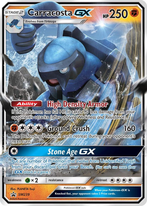 Carracosta GX SM239  - Holofoil SM Promos - Promo