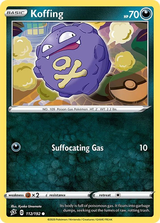 Koffing 112  SWSH02 Rebel Clash - Common