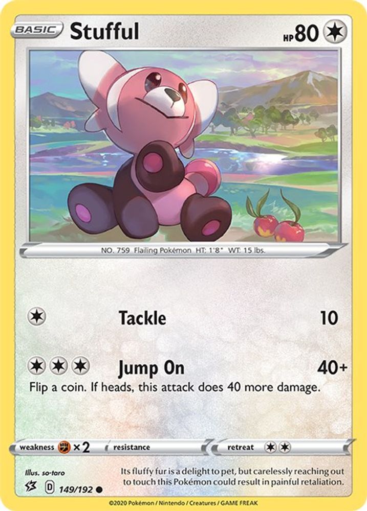 Stufful 149  SWSH02 Rebel Clash - Common
