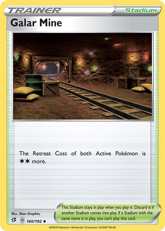 Galar Mine 160  SWSH02 Rebel Clash - Uncommon