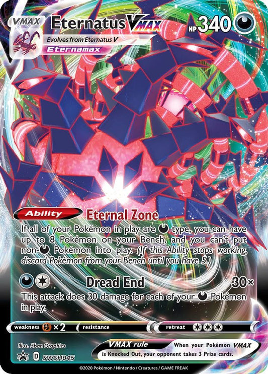 Eternatus VMAX SWSH045  - Holofoil SWSH Sword & Shield Promo Cards - Promo