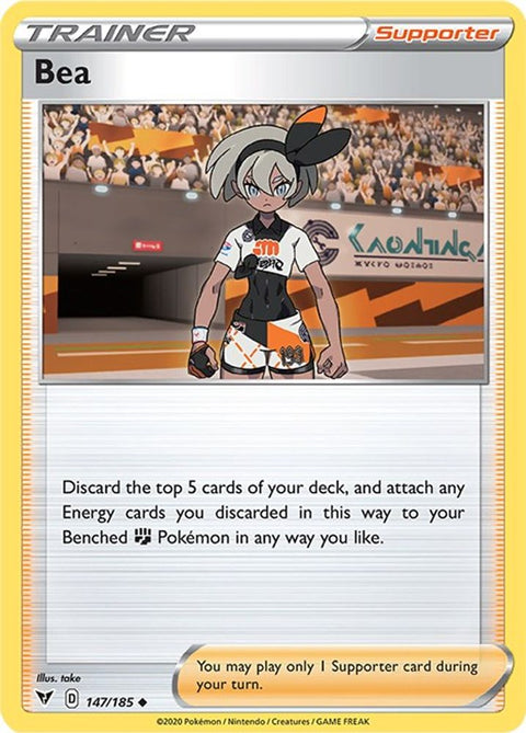 Bea 147  - Reverse Holofoil SWSH04 Vivid Voltage - Uncommon