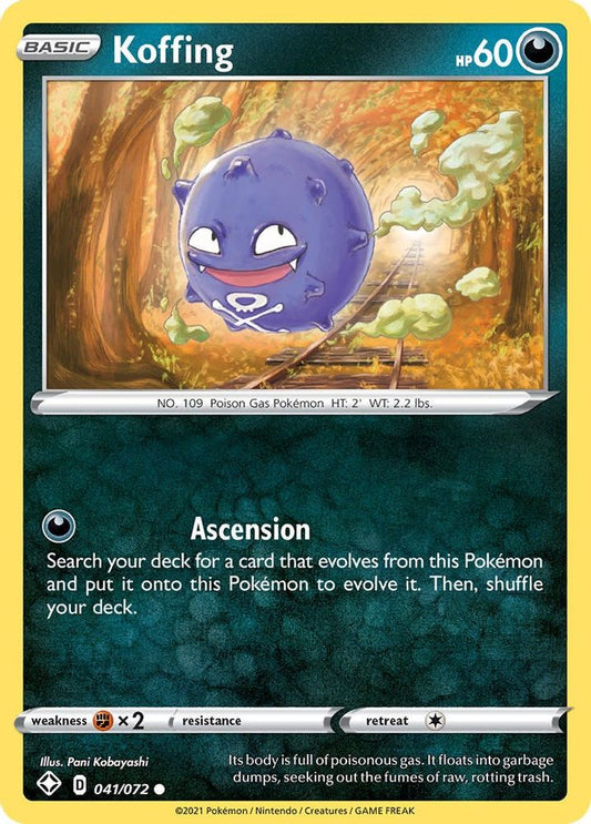 Koffing 041  Shining Fates - Common