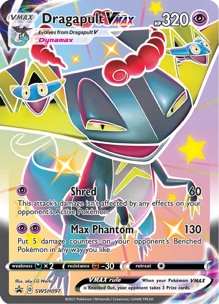 Dragapult VMAX SWSH097  - Holofoil SWSH Sword & Shield Promo Cards - Promo