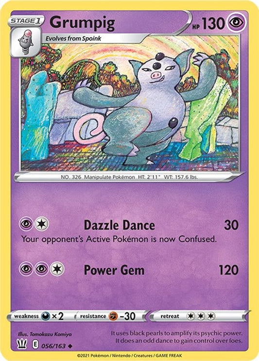 Grumpig 056  SWSH05 Battle Styles - Uncommon