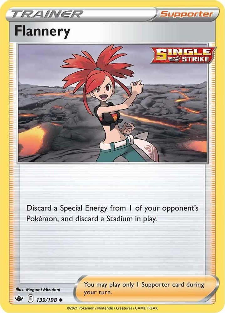 Flannery 139  SWSH06 Chilling Reign - Uncommon
