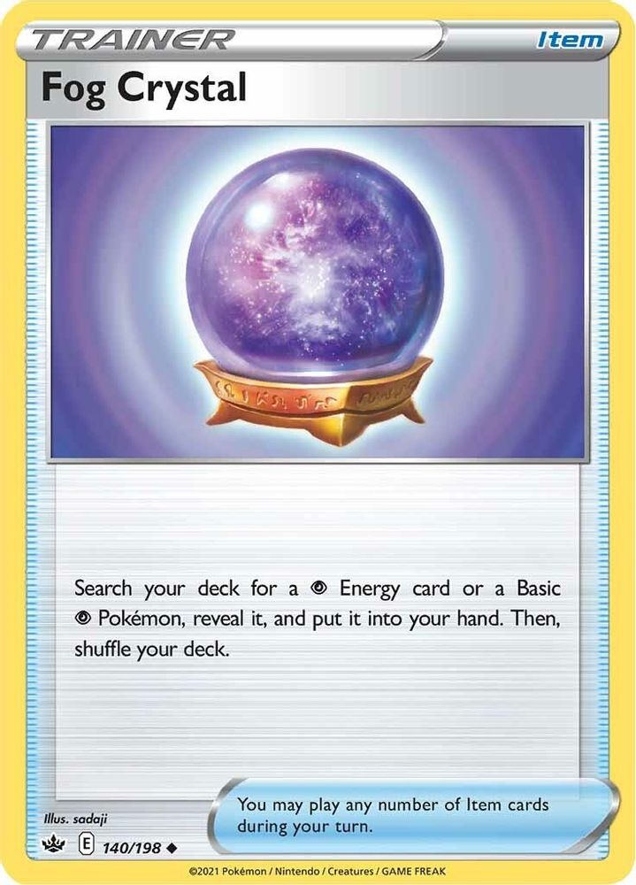 Fog Crystal 140  SWSH06 Chilling Reign - Uncommon