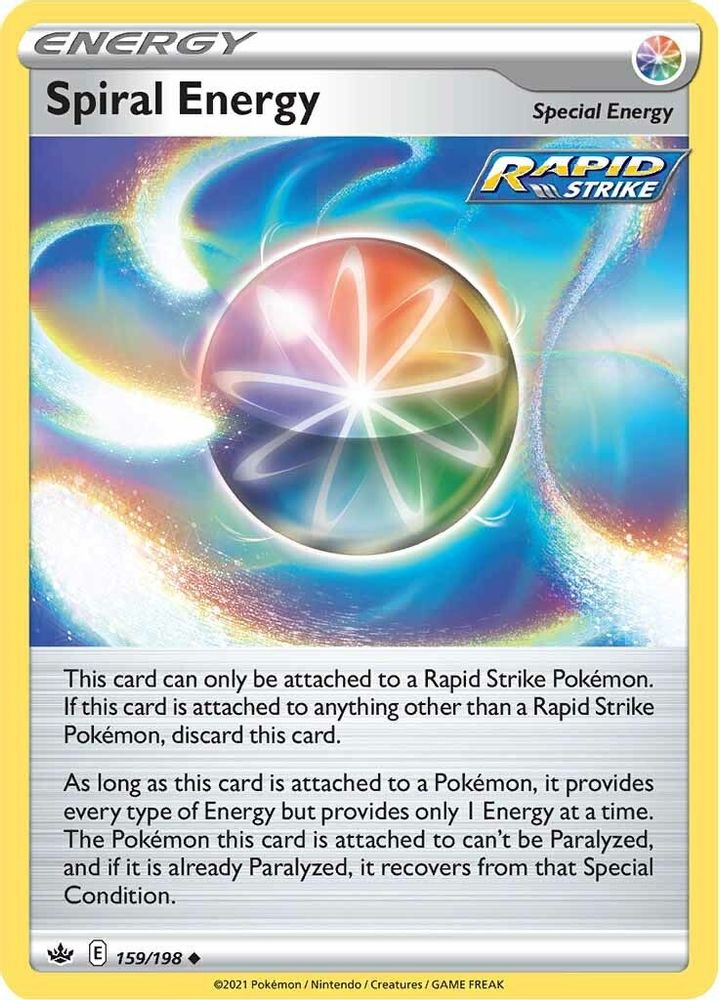 Spiral Energy 159  SWSH06 Chilling Reign - Uncommon