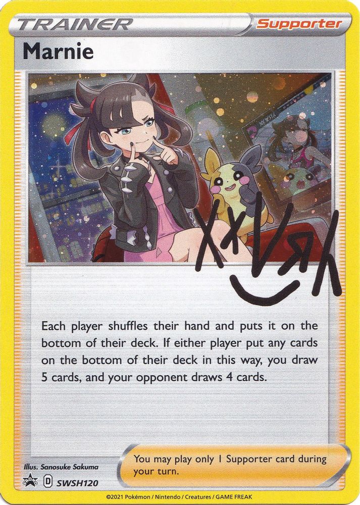 Marnie SWSH120  - Holofoil SWSH Sword & Shield Promo Cards - Promo