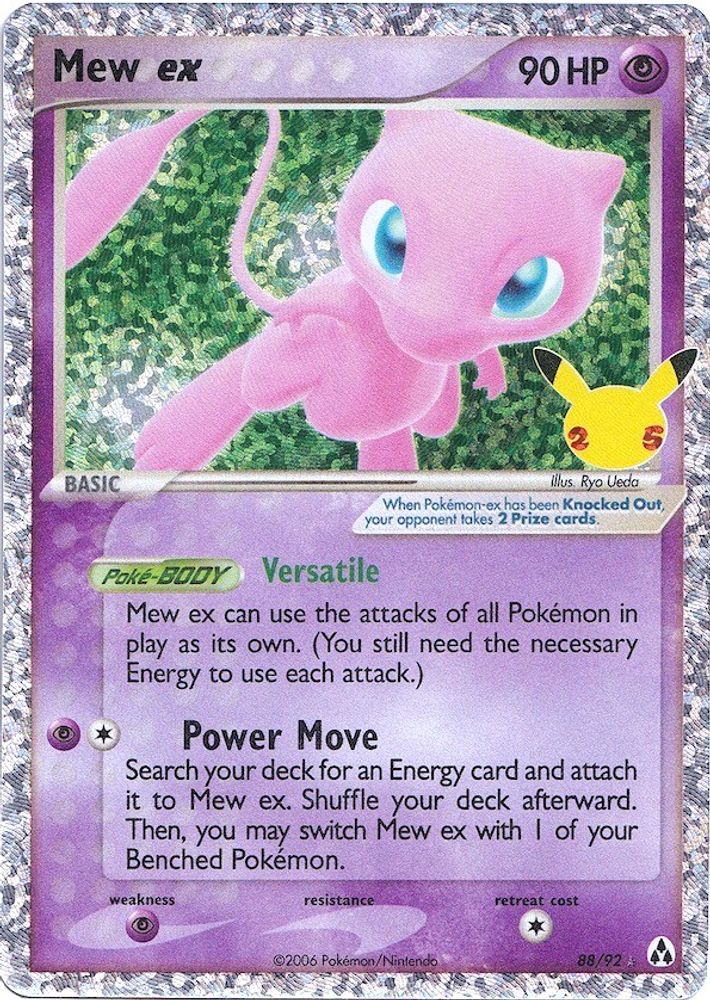 Mew ex 088  - Holofoil Celebrations Classic Collection - Classic Collection