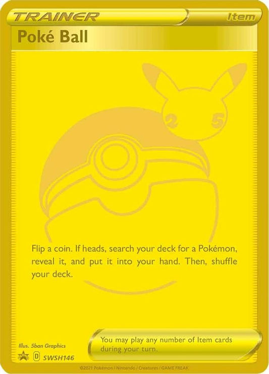 Poke Ball SWSH146  - Holofoil SWSH Sword & Shield Promo Cards - Promo