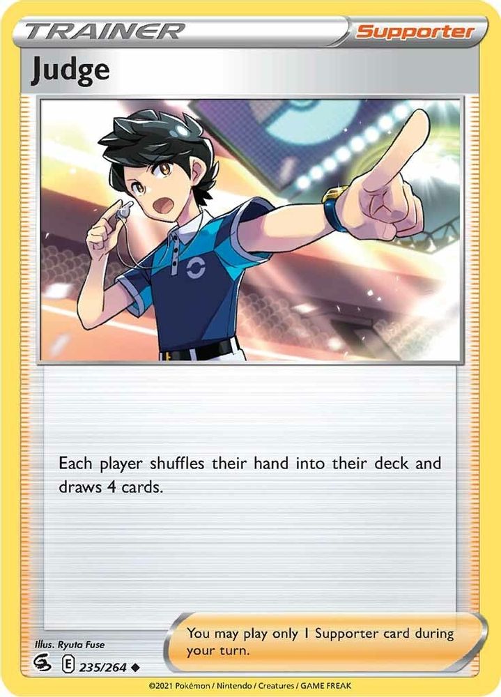 Judge 235  SWSH08 Fusion Strike - Uncommon
